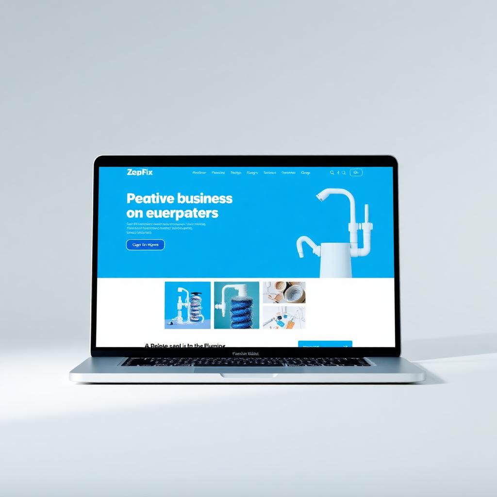 AquaFlow Plumbing website preview